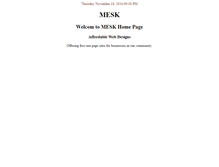 Tablet Screenshot of mesk.com